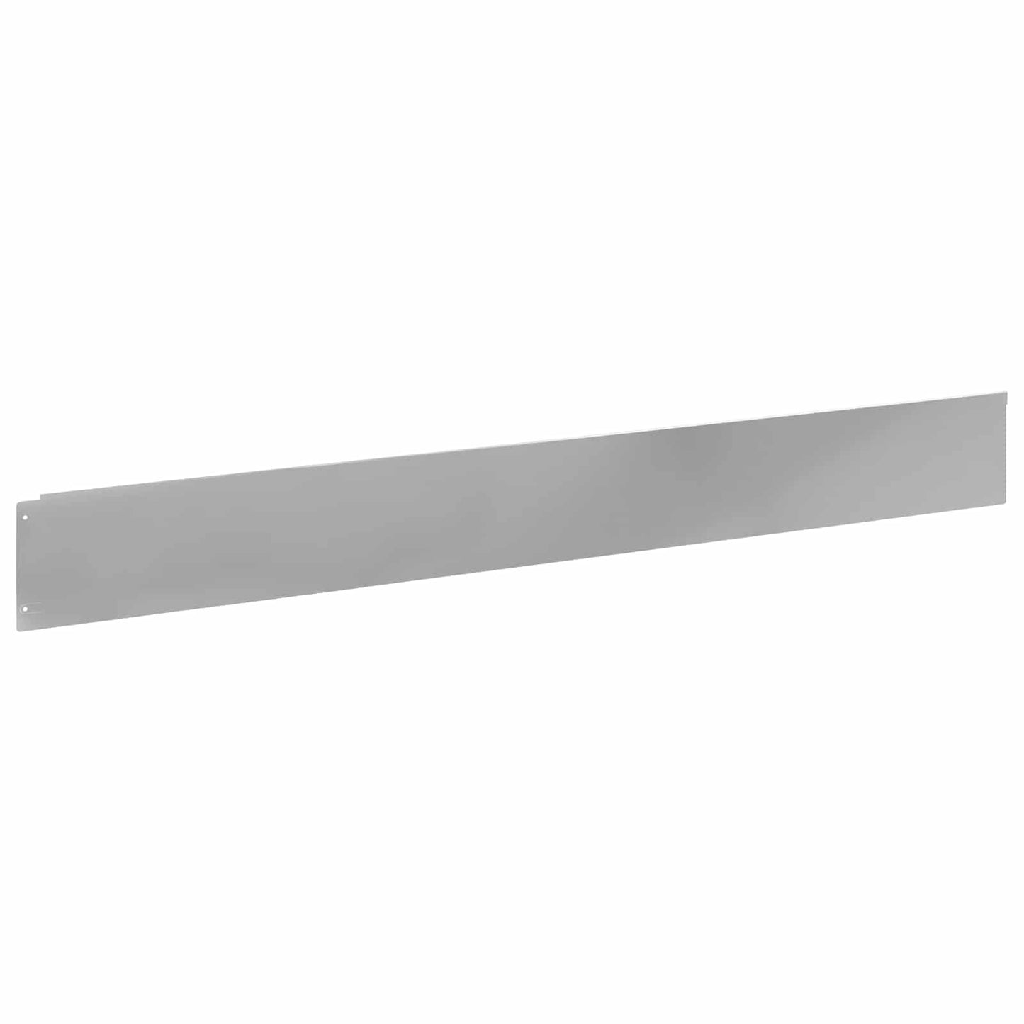 vidaXL Lawn Edging 20 pcs 100 x 12 cm Steel Silver 5