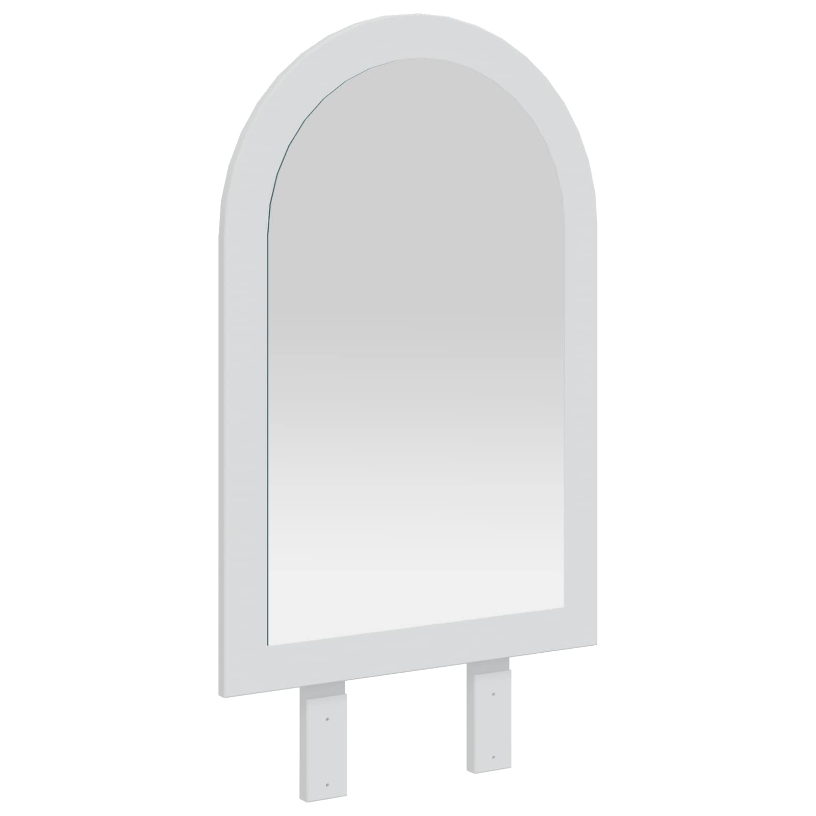 vidaxl Mirror FAUSKE White 43 x 3.5 x 77 cm Indoor Use Only 2