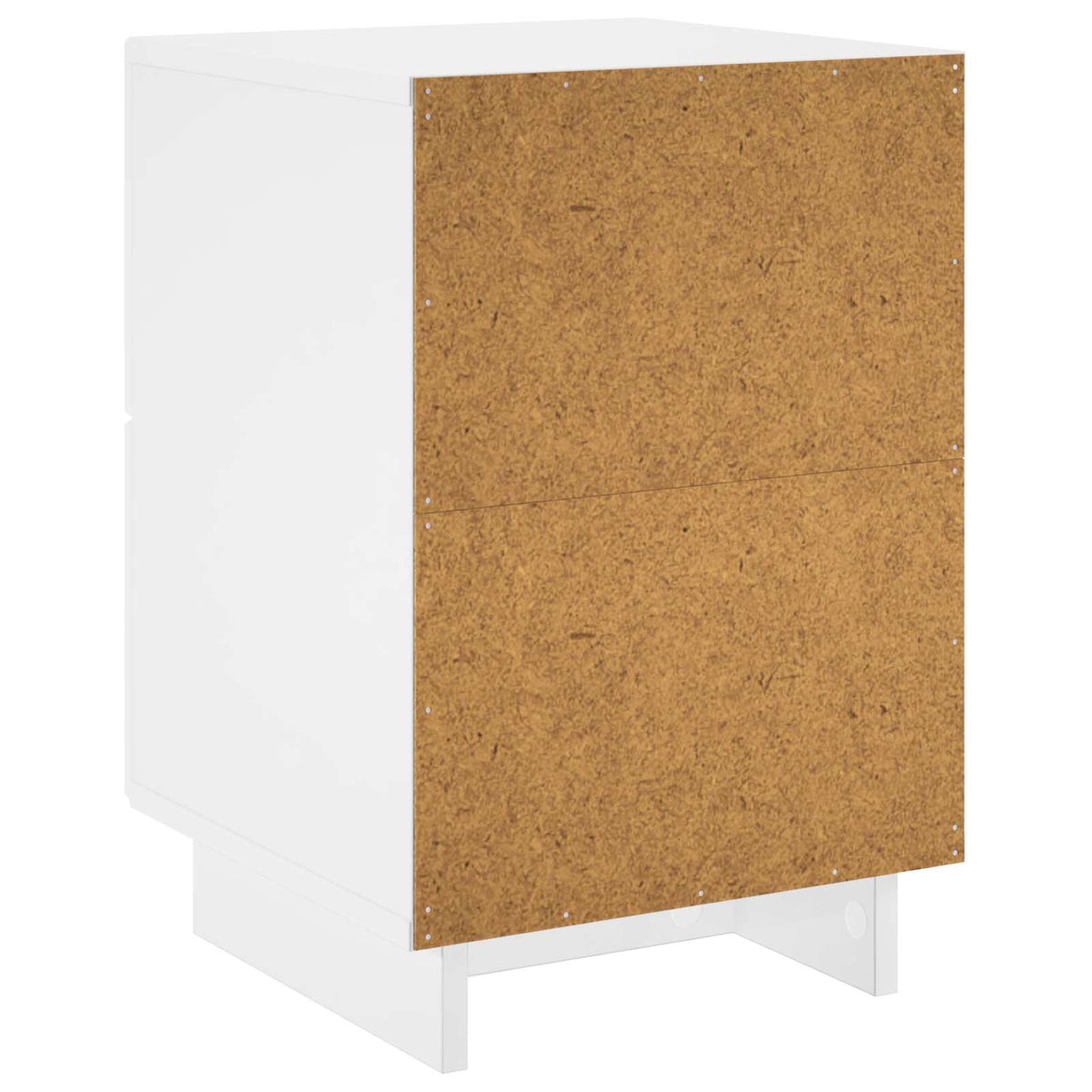 vidaXL Bedside Cabinet High Gloss White 33.5 x 34.5 x 50 cm 6