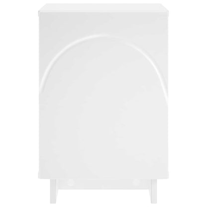 vidaXL Bedside Cabinet 2 pcs White 33.5 x 34.5 x 50 cm Engineered Wood 4