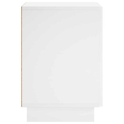 vidaXL Bedside Cabinet 2 pcs White 33.5 x 34.5 x 50 cm Engineered Wood 5