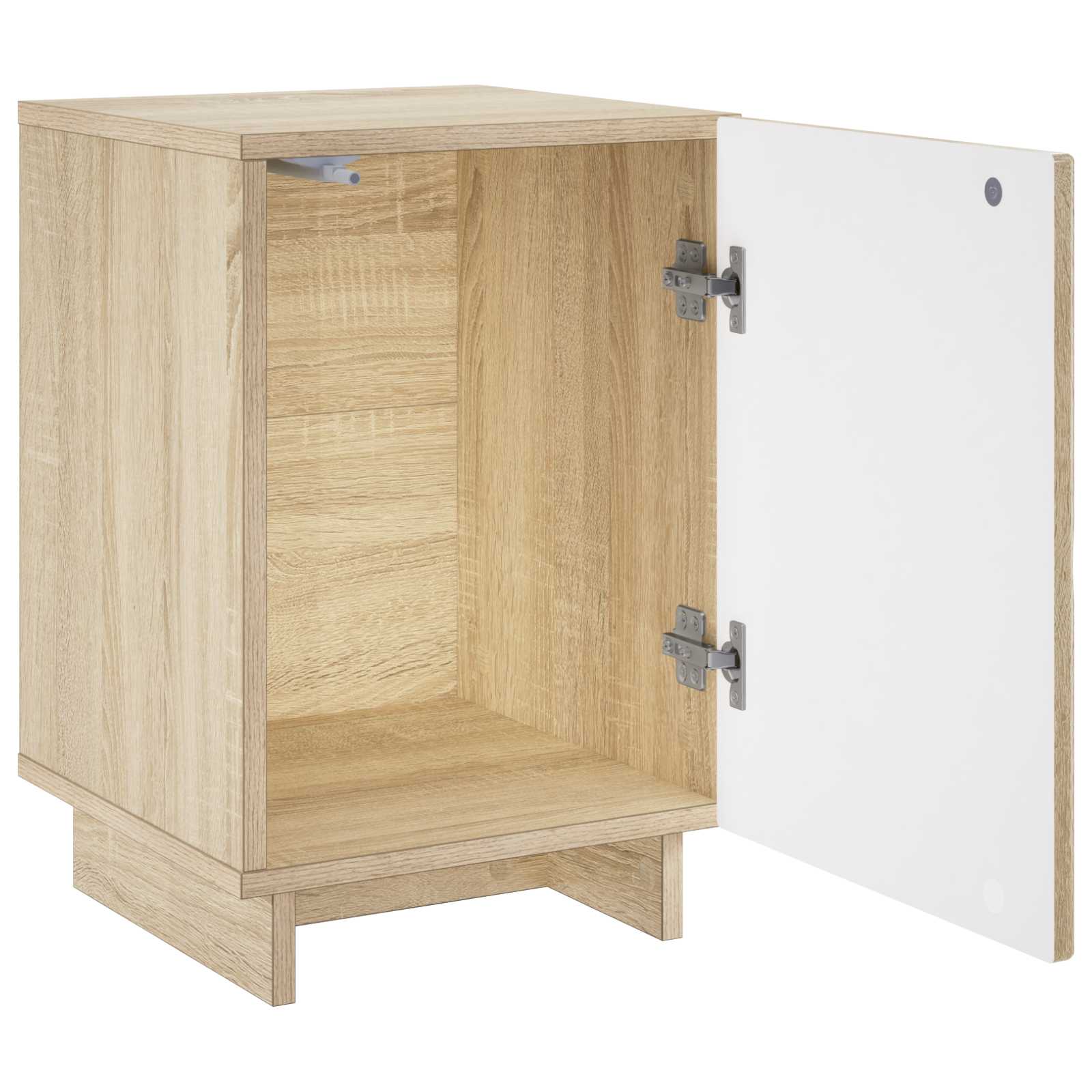 vidaXL Bedside Cabinet 2 pcs Sonoma Oak 33.5 x 34.5 x 50 cm 3