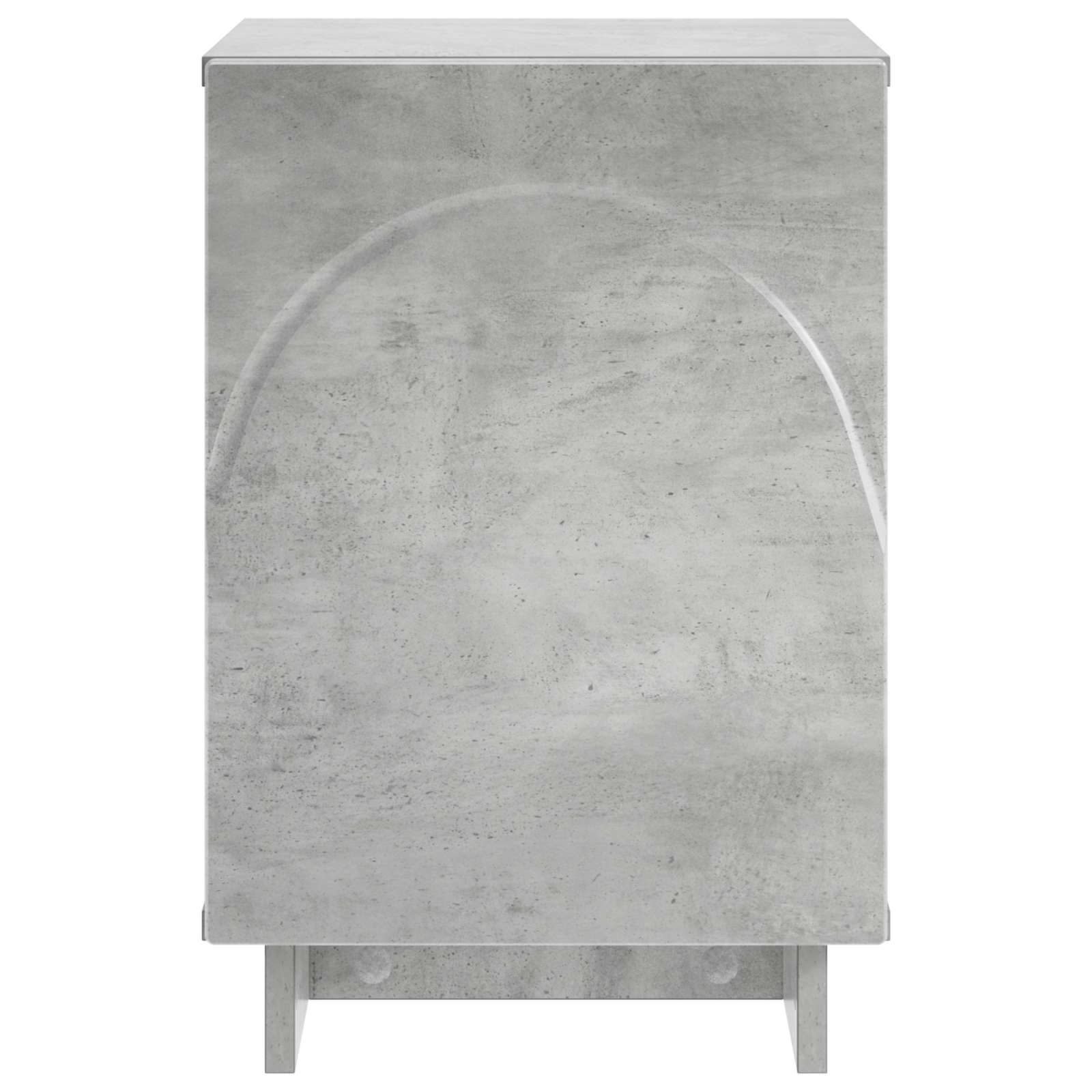 vidaXL Bedside Cabinet 2 pcs Concrete Grey 33.5 x 34.5 x 50 cm 4