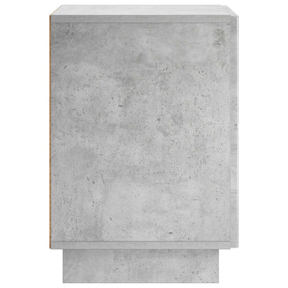 vidaXL Bedside Cabinet 2 pcs Concrete Grey 33.5 x 34.5 x 50 cm 5