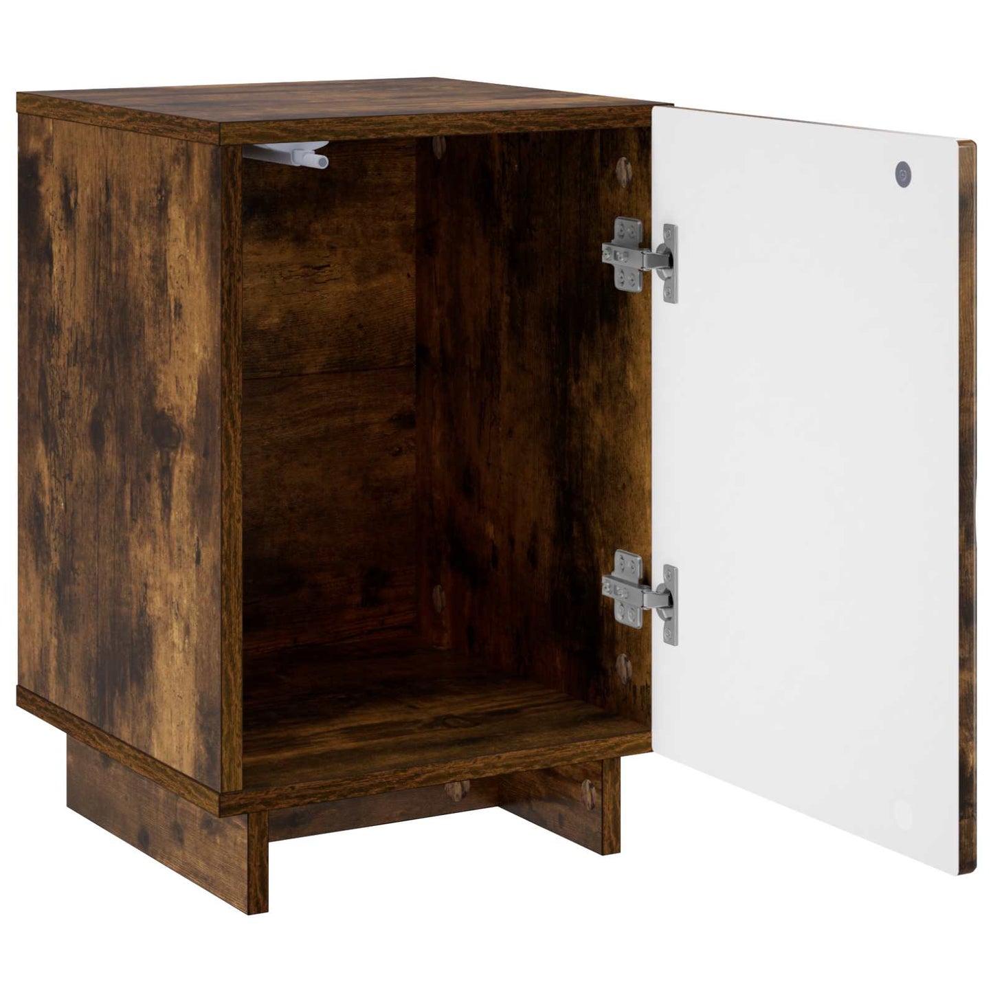 vidaXL Bedside Cabinet 2 pcs Smoked Oak 33.5 x 34.5 x 50 cm 3