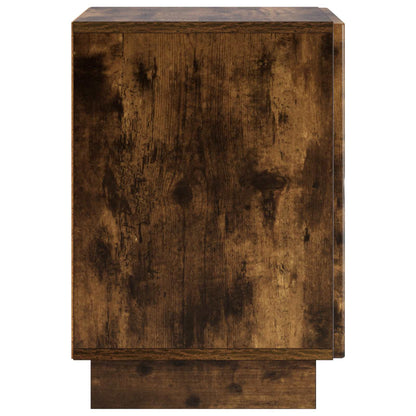 vidaXL Bedside Cabinet 2 pcs Smoked Oak 33.5 x 34.5 x 50 cm 5
