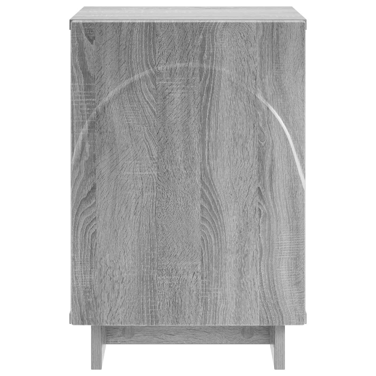 vidaXL Bedside Cabinet 2 pcs Grey Sonoma 33.5 x 34.5 x 50 cm 4