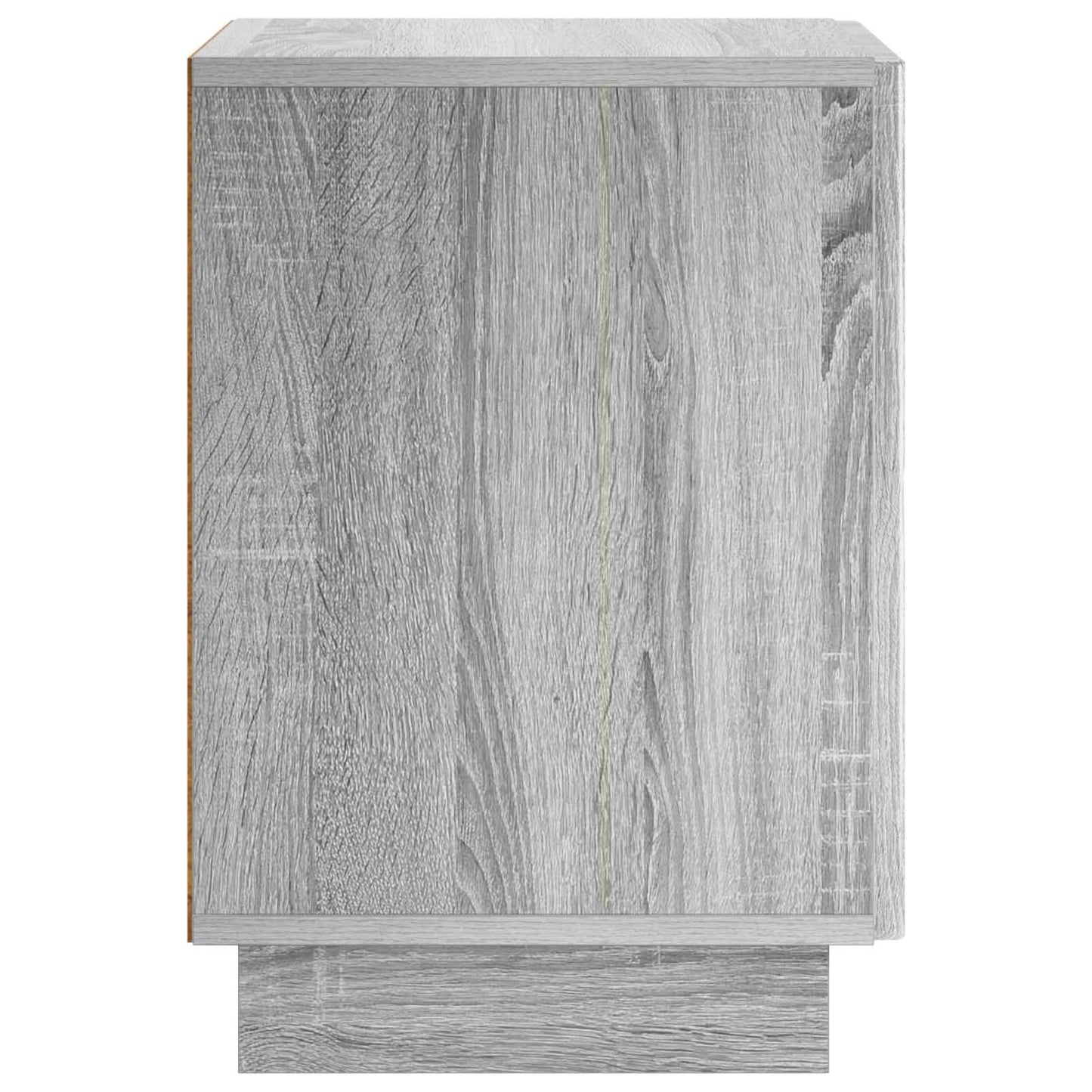 vidaXL Bedside Cabinet 2 pcs Grey Sonoma 33.5 x 34.5 x 50 cm 5