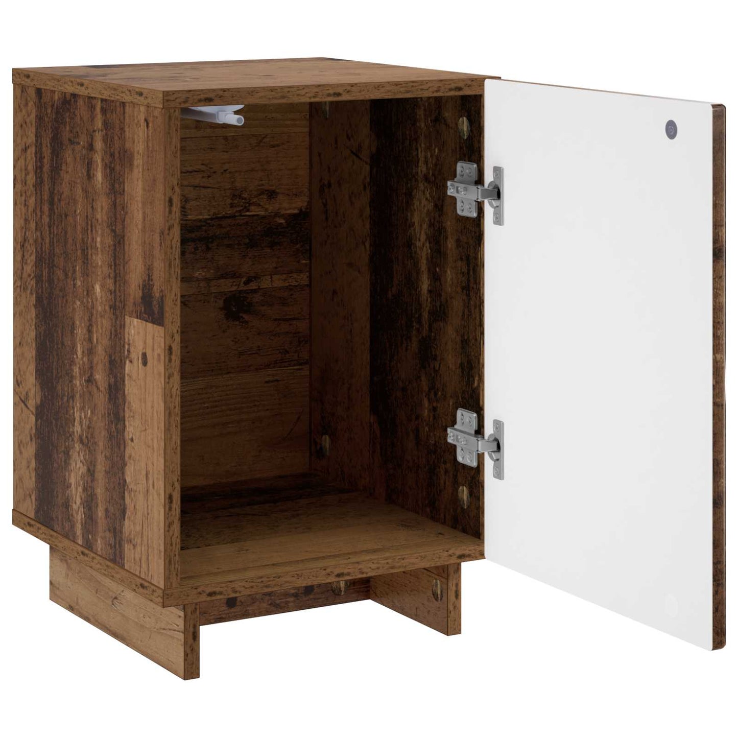 vidaXL Bedside Cabinet 2 pcs Old Wood 33.5 x 34.5 x 50 cm 3