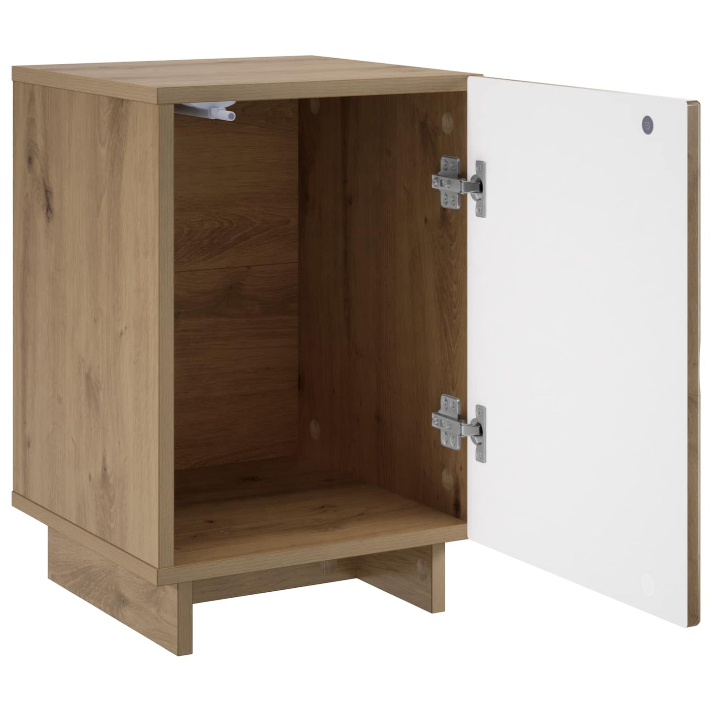 vidaXL Bedside Cabinet 2 pcs Artisan Oak 33.5 x 34.5 x 50 cm 3