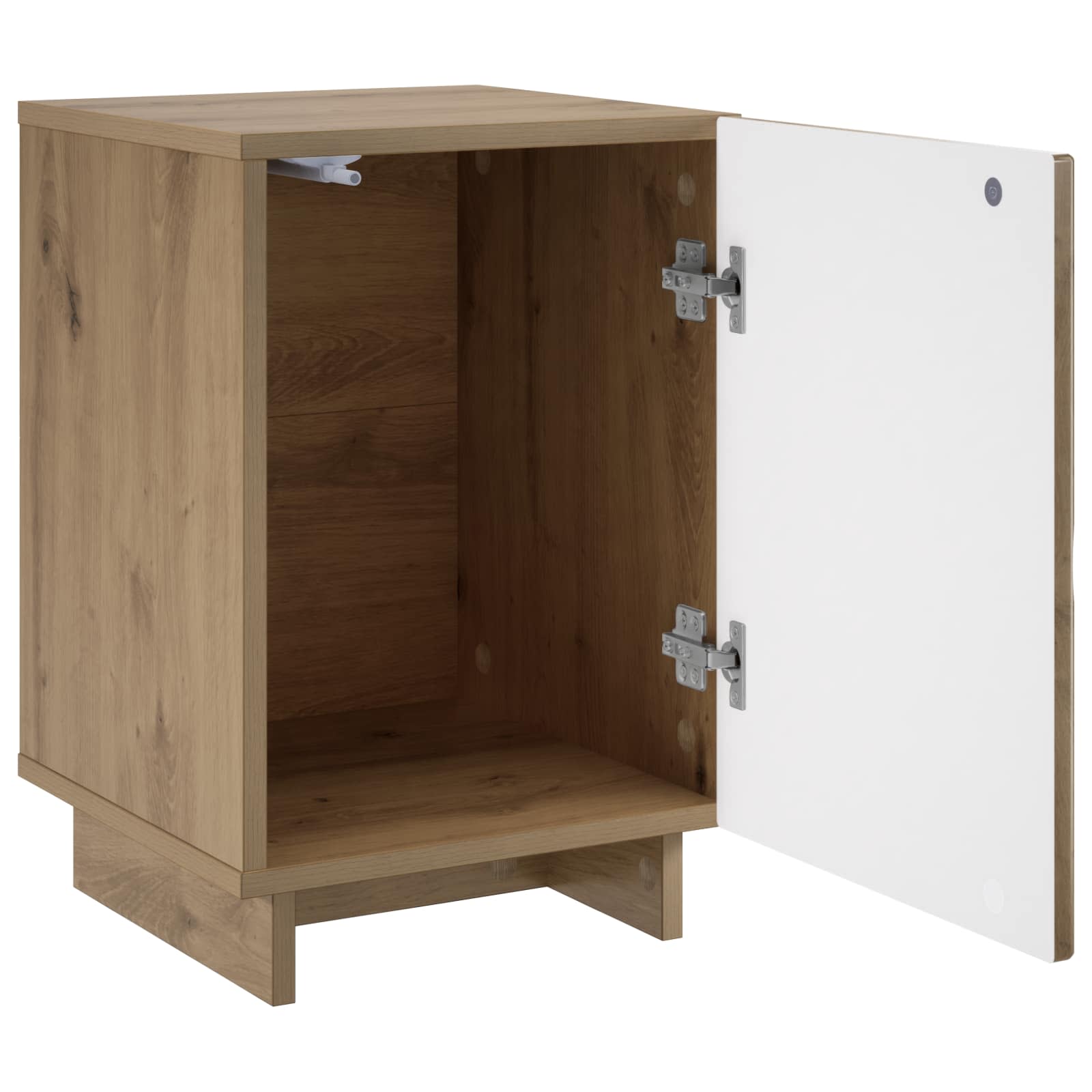 vidaXL Bedside Cabinet 2 pcs Artisan Oak 33.5 x 34.5 x 50 cm 3