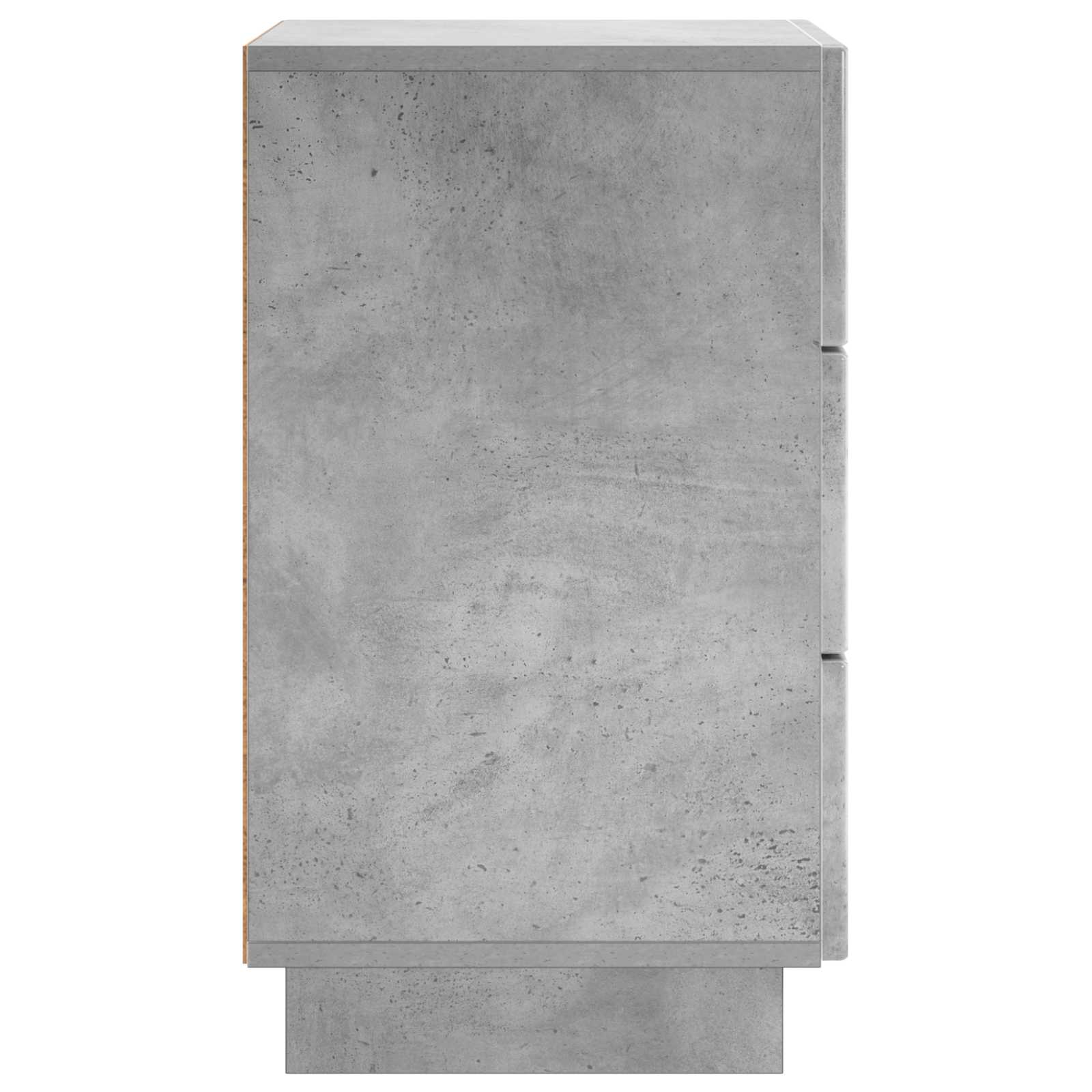 vidaXL Bedside Cabinet Concrete Grey 33.5 x 34.5 x 60 cm 5