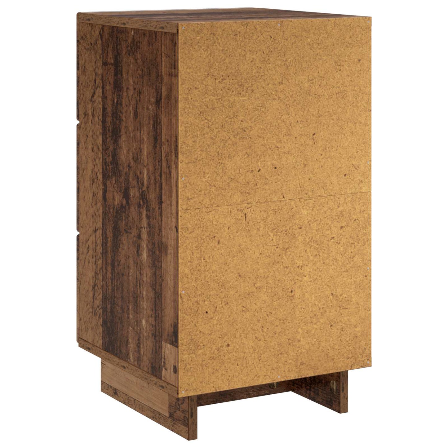 vidaXL Bedside Cabinet Old Wood 33.5 x 34.5 x 60 cm Engineered Wood 6