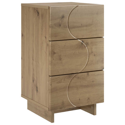 vidaXL Bedside Cabinet Artisan Oak 33.5 x 34.5 x 60 cm Engineered Wood 2