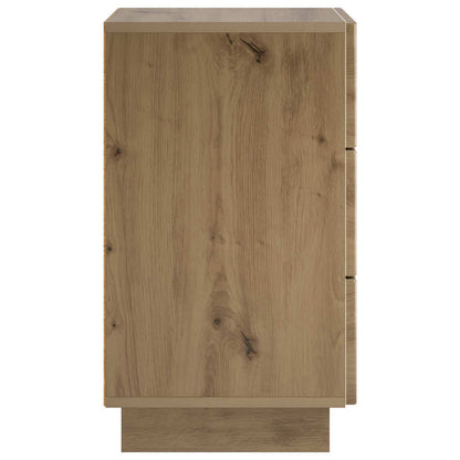 vidaXL Bedside Cabinet Artisan Oak 33.5 x 34.5 x 60 cm Engineered Wood 5
