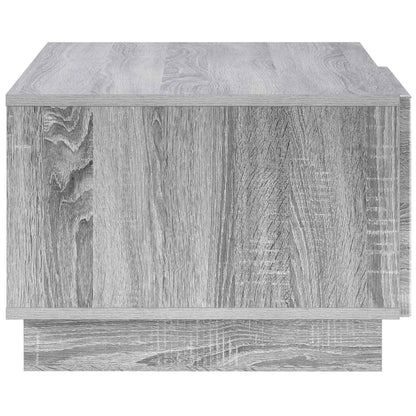 vidaXL Coffee Table Grey Sonoma 95 x 50.5 x 35 cm Engineered Wood 5