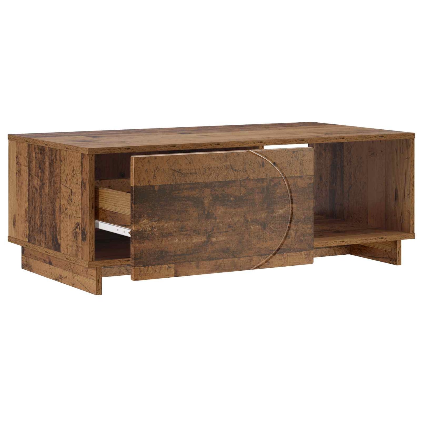vidaXL Coffee Table Old Wood 95 x 50.5 x 35 cm Engineered Wood 3