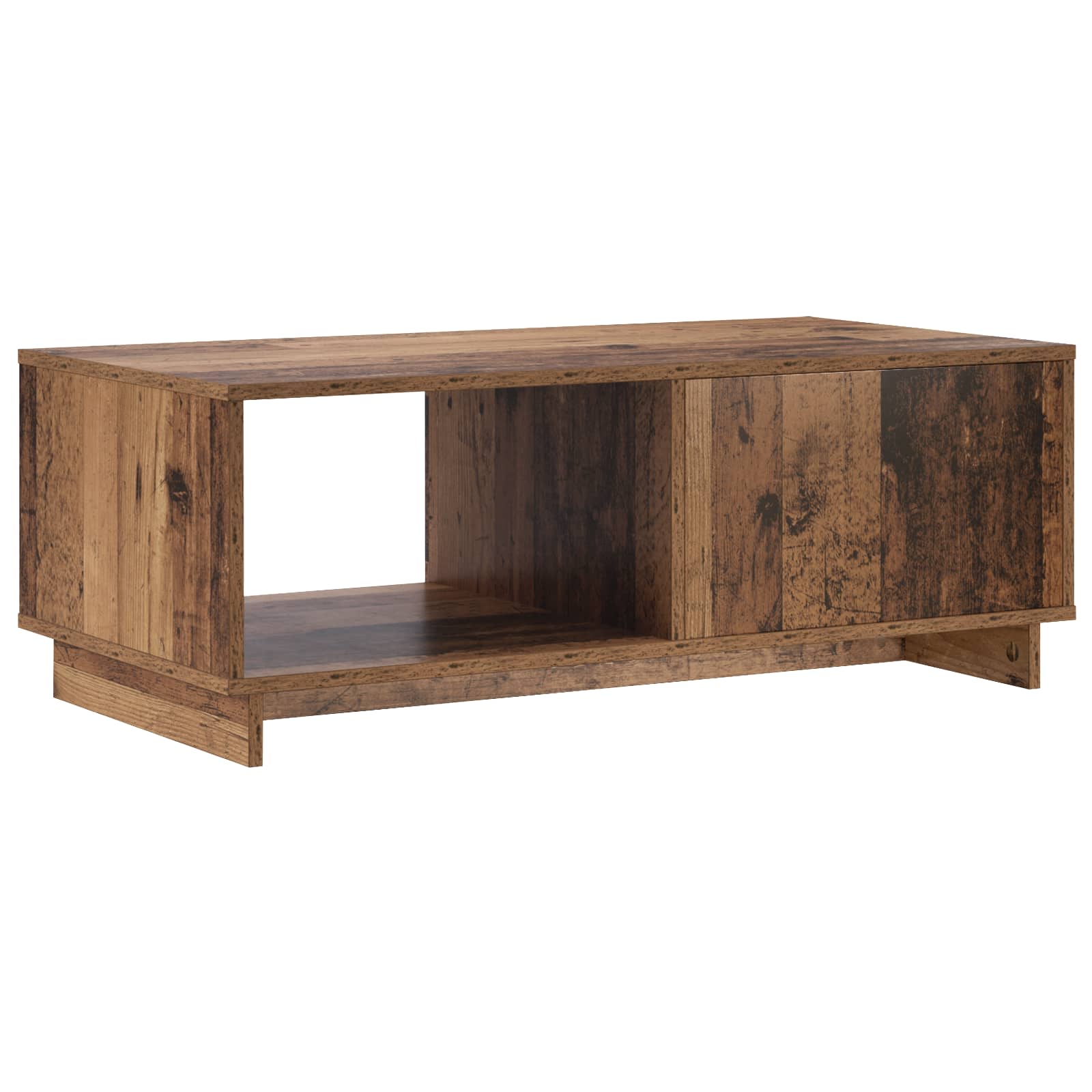 vidaXL Coffee Table Old Wood 95 x 50.5 x 35 cm Engineered Wood 6