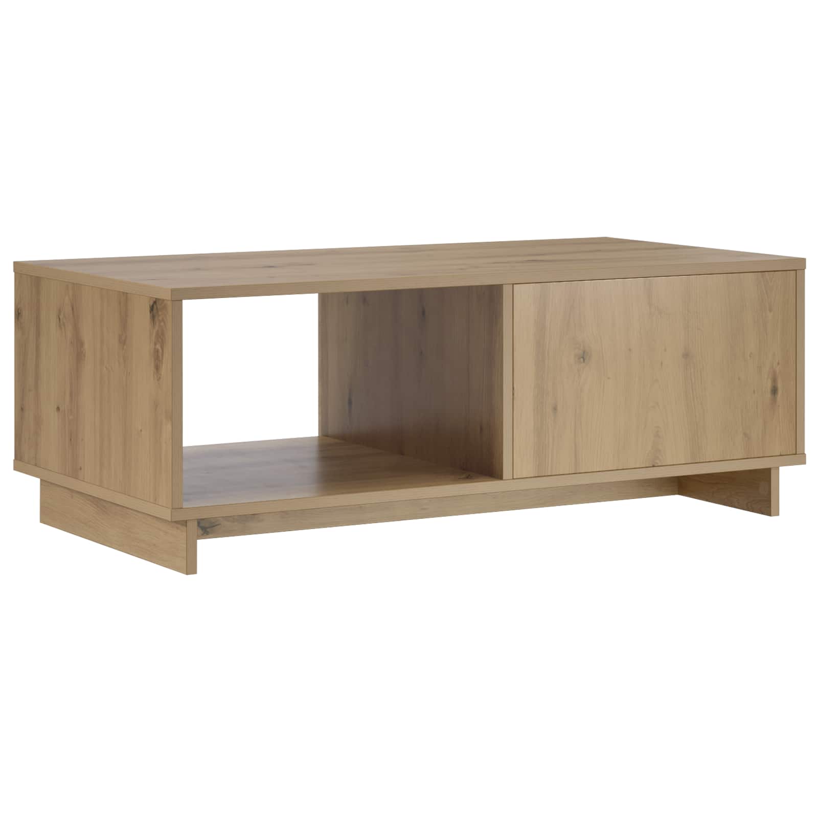 vidaXL Coffee Table Artisan Oak 95 x 50.5 x 35 cm Engineered Wood 6