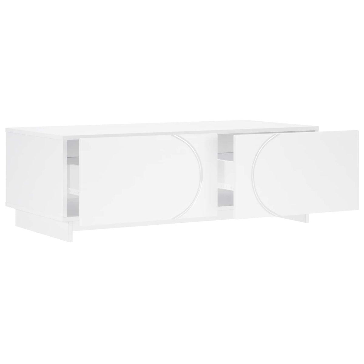 Coffee Table 102 x 50.5 x 35 cm Engineered Wood White