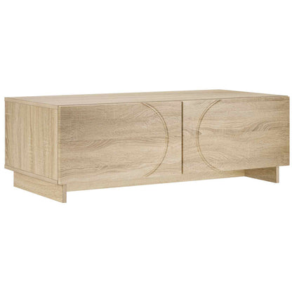Coffee Table 102 x 50.5 x 35 cm Engineered Wood Sonoma oak