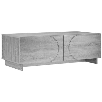 Coffee Table 102 x 50.5 x 35 cm Engineered Wood Grey sonoma