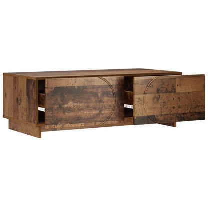 Coffee Table 102 x 50.5 x 35 cm Engineered Wood Old wood