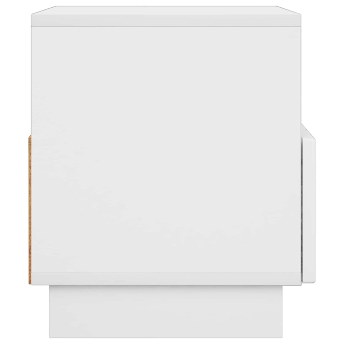 vidaXL TV Stand 60 x 34.5 x 40 cm White Engineered Wood 5