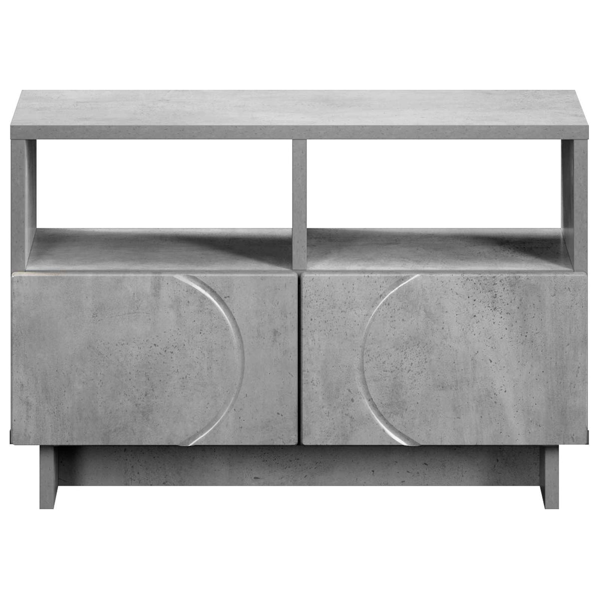 vidaXL TV Stand 60 x 34.5 x 40 cm Concrete Grey Engineered Wood 4