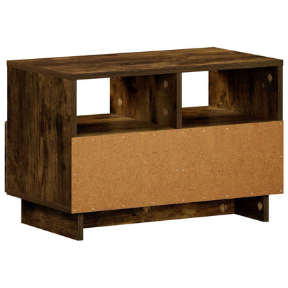 vidaXL TV Stand 60 x 34.5 x 40 cm Smoked Oak Engineered Wood 6
