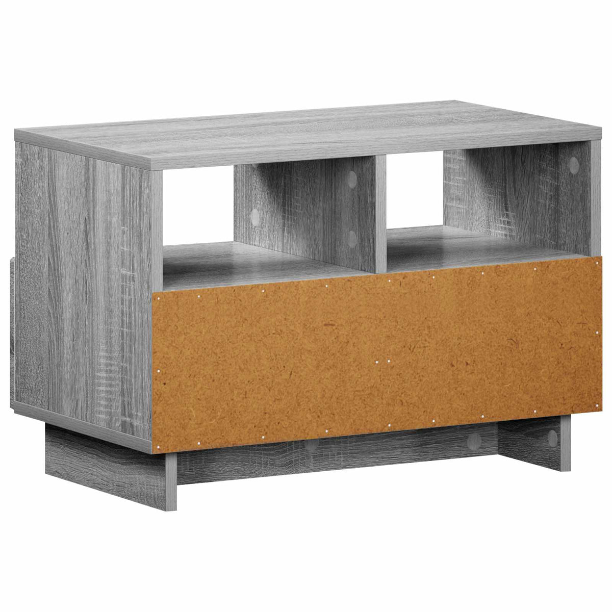 vidaXL TV Stand 60 x 34.5 x 40 cm Grey Sonoma Engineered Wood 6