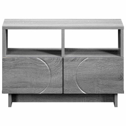 vidaXL TV Stand 60 x 34.5 x 40 cm Grey Sonoma Engineered Wood 4