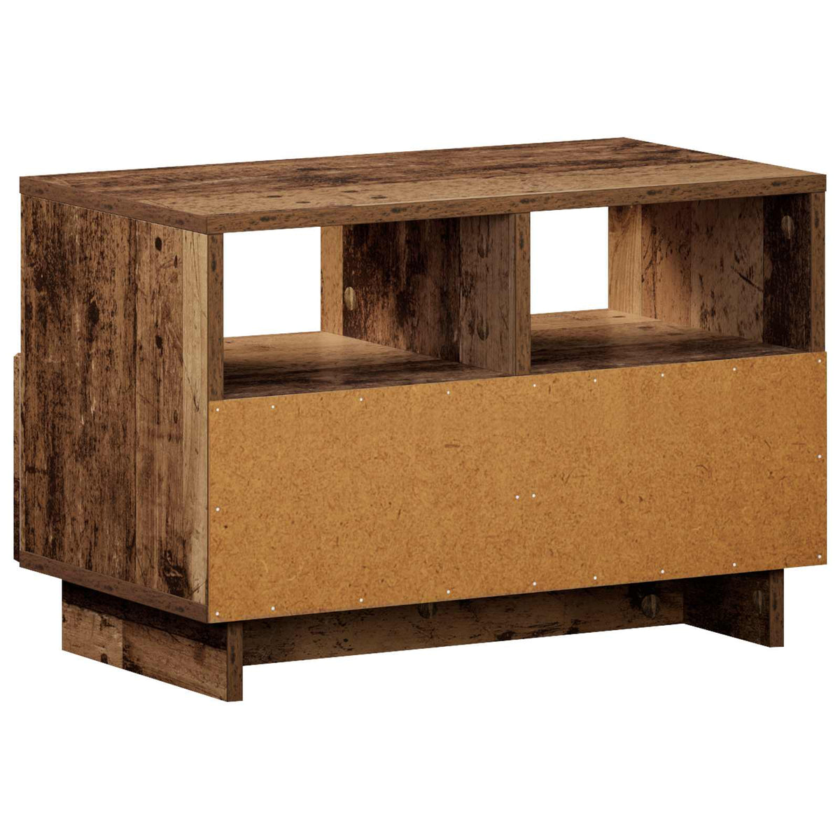 vidaXL TV Stand 60 x 34.5 x 40 cm Old Wood Engineered Wood 6