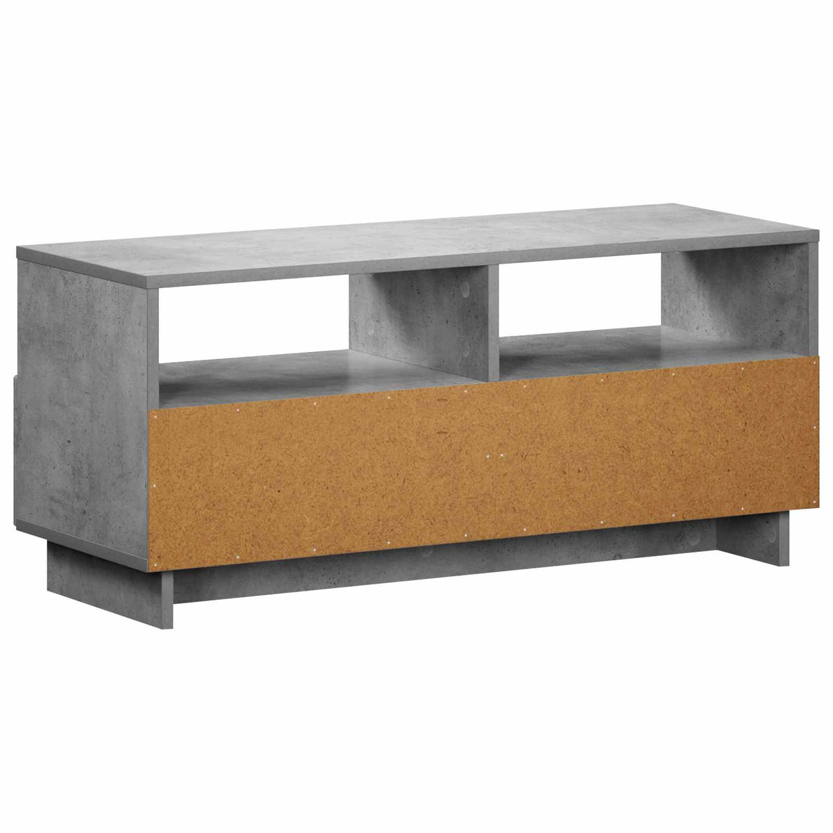 vidaXL TV Stand 90 x 34.5 x 40 cm Concrete Grey Engineered Wood 6