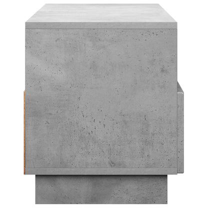 vidaXL TV Stand 90 x 34.5 x 40 cm Concrete Grey Engineered Wood 5