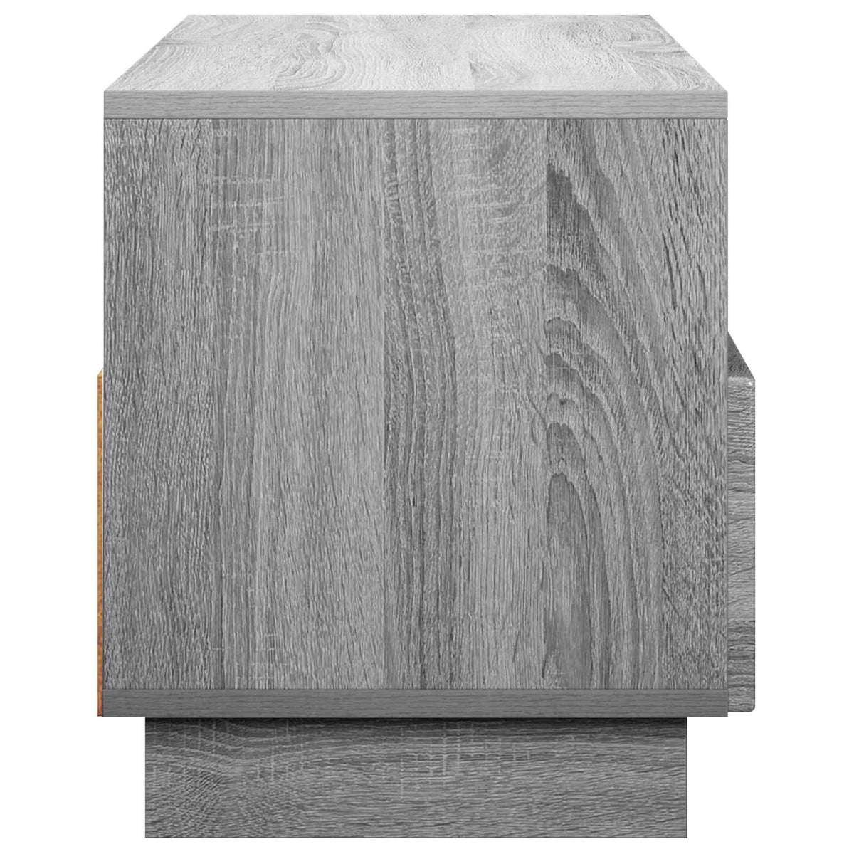 vidaXL TV Stand 90 x 34.5 x 40 cm Grey Sonoma Engineered Wood 5
