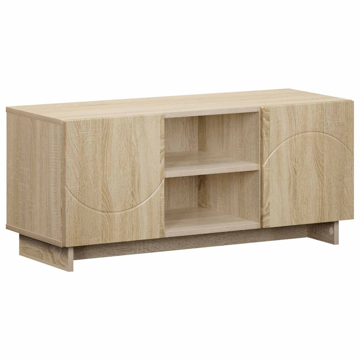 vidaXL TV Stand 90 x 34.5 x 40 cm Sonoma Oak Engineered Wood 2