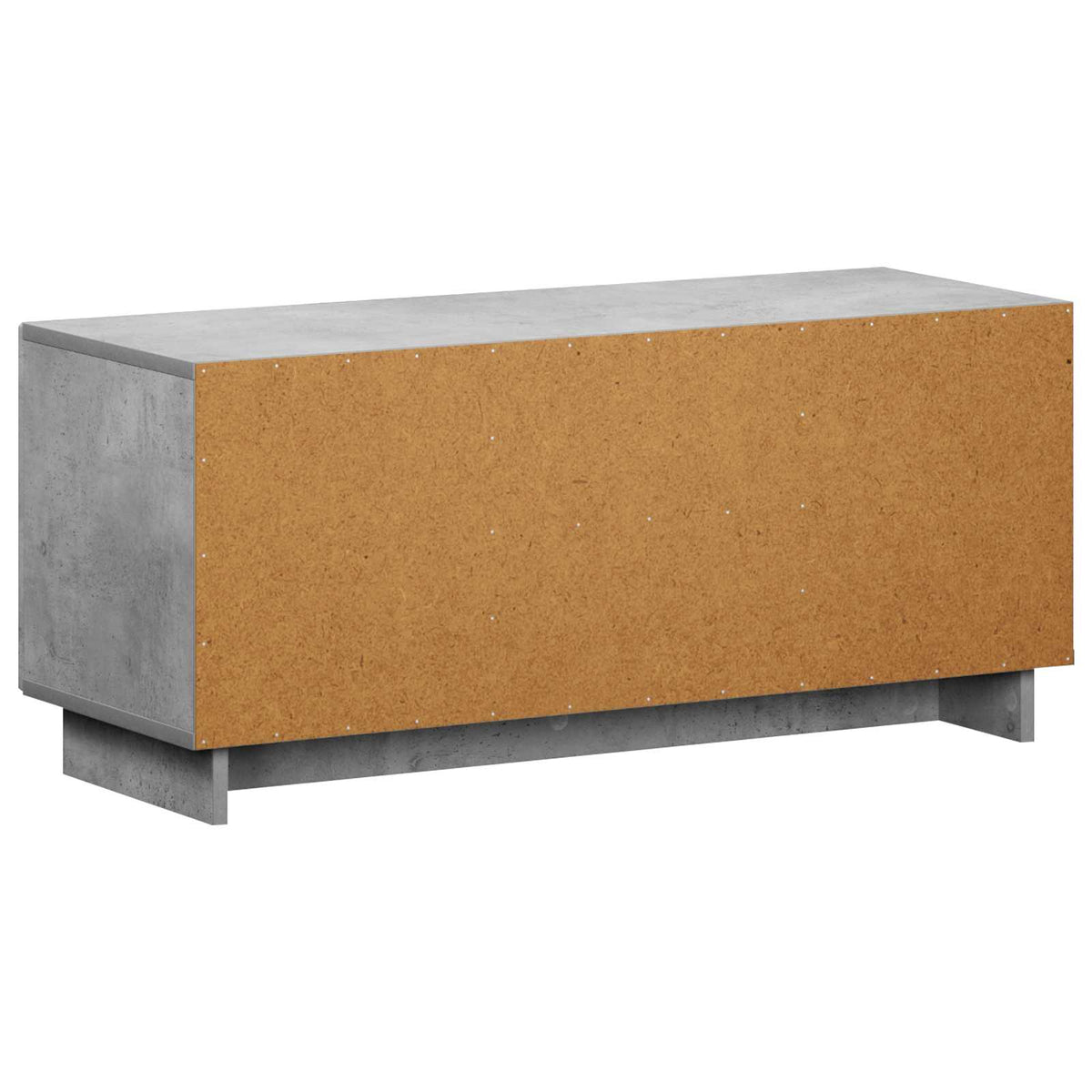 vidaXL TV Stand 90 x 34.5 x 40 cm Concrete Grey Engineered Wood 6