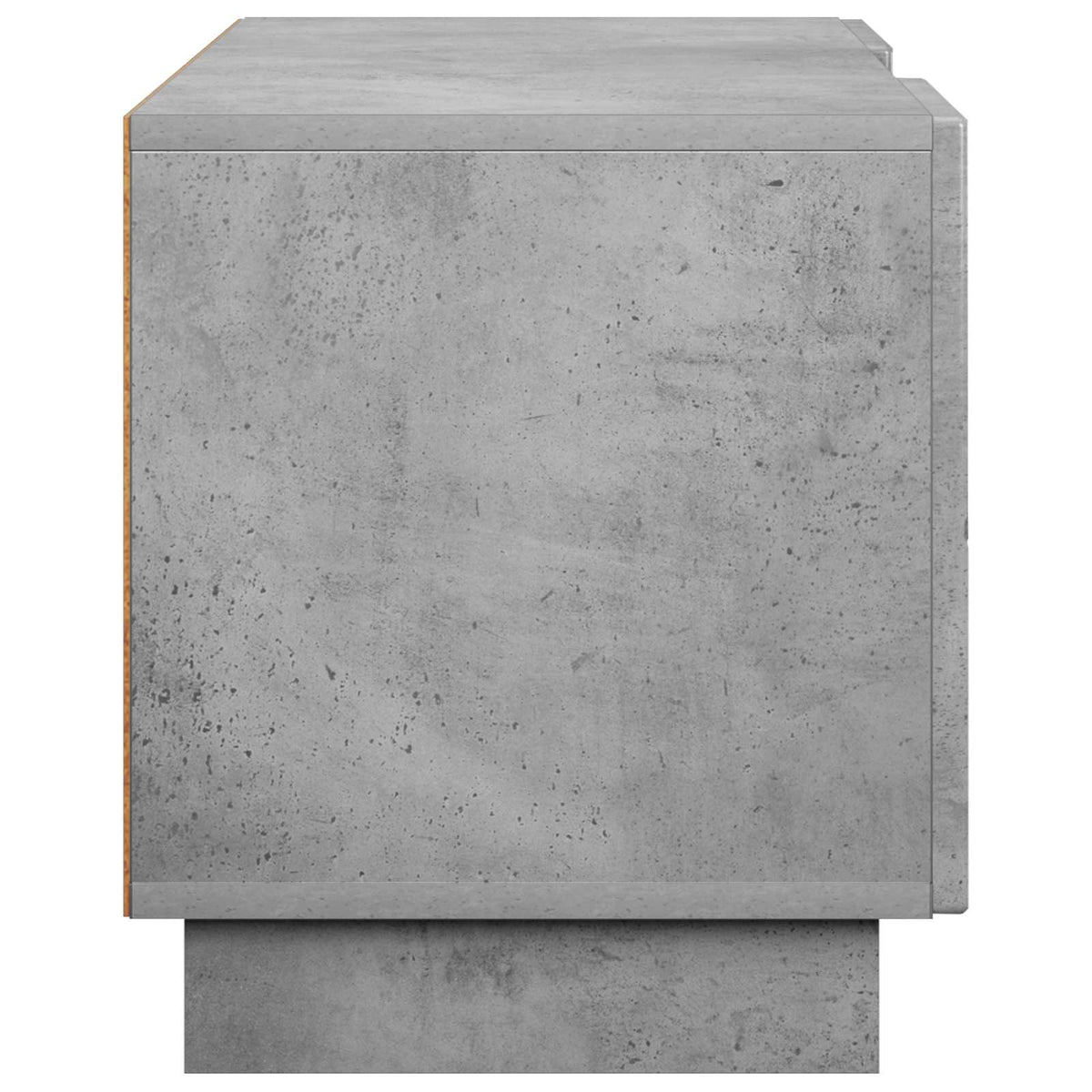 vidaXL TV Stand 90 x 34.5 x 40 cm Concrete Grey Engineered Wood 5