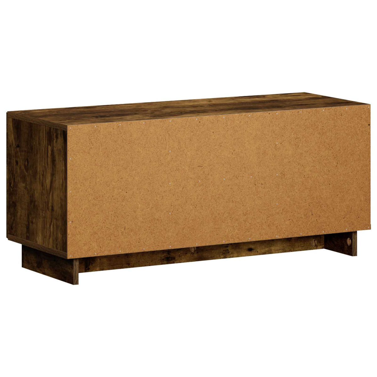 vidaXL TV Stand 90 x 34.5 x 40 cm Smoked Oak Engineered Wood 6