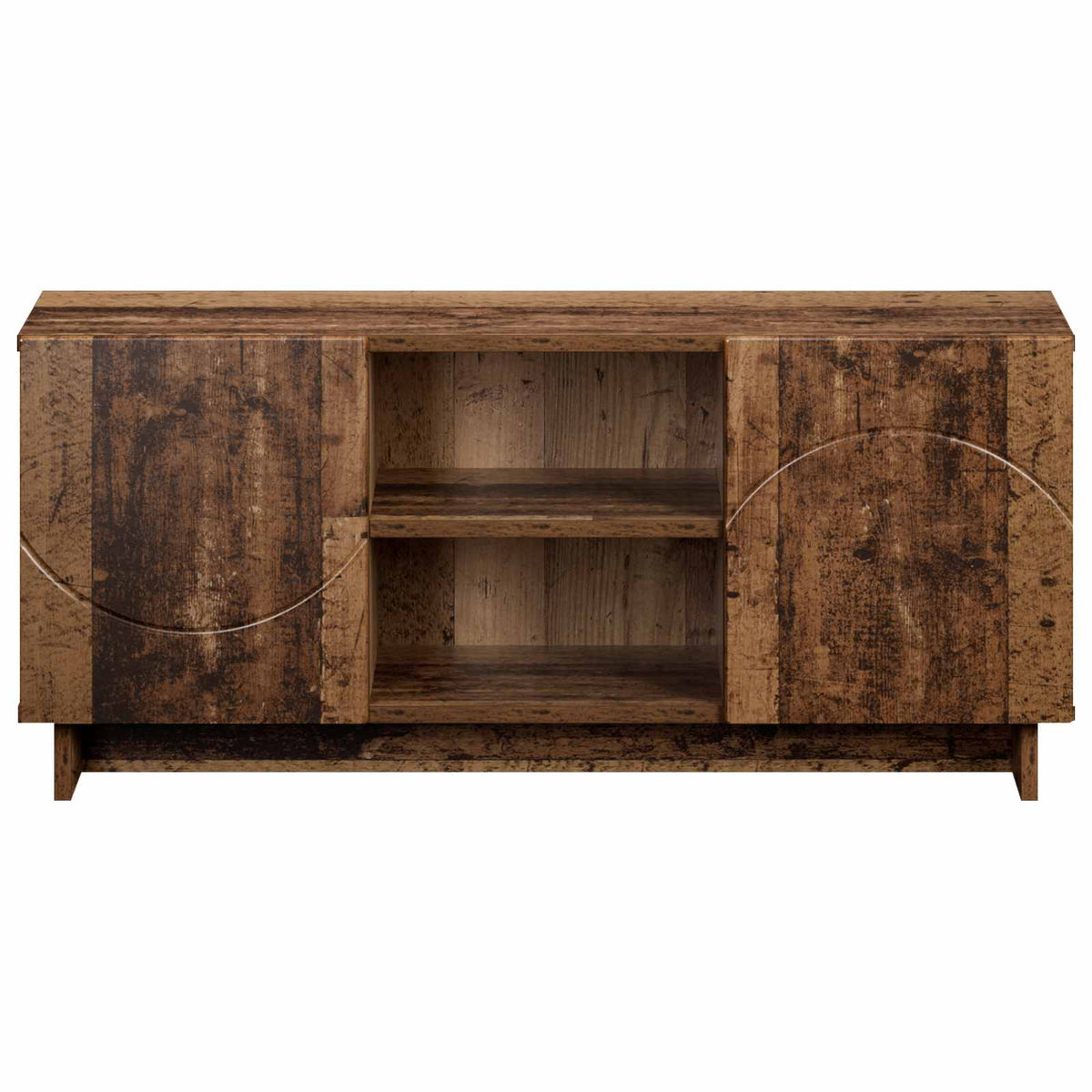 vidaXL TV Stand 90 x 34.5 x 40 cm Old Wood Engineered Wood 4