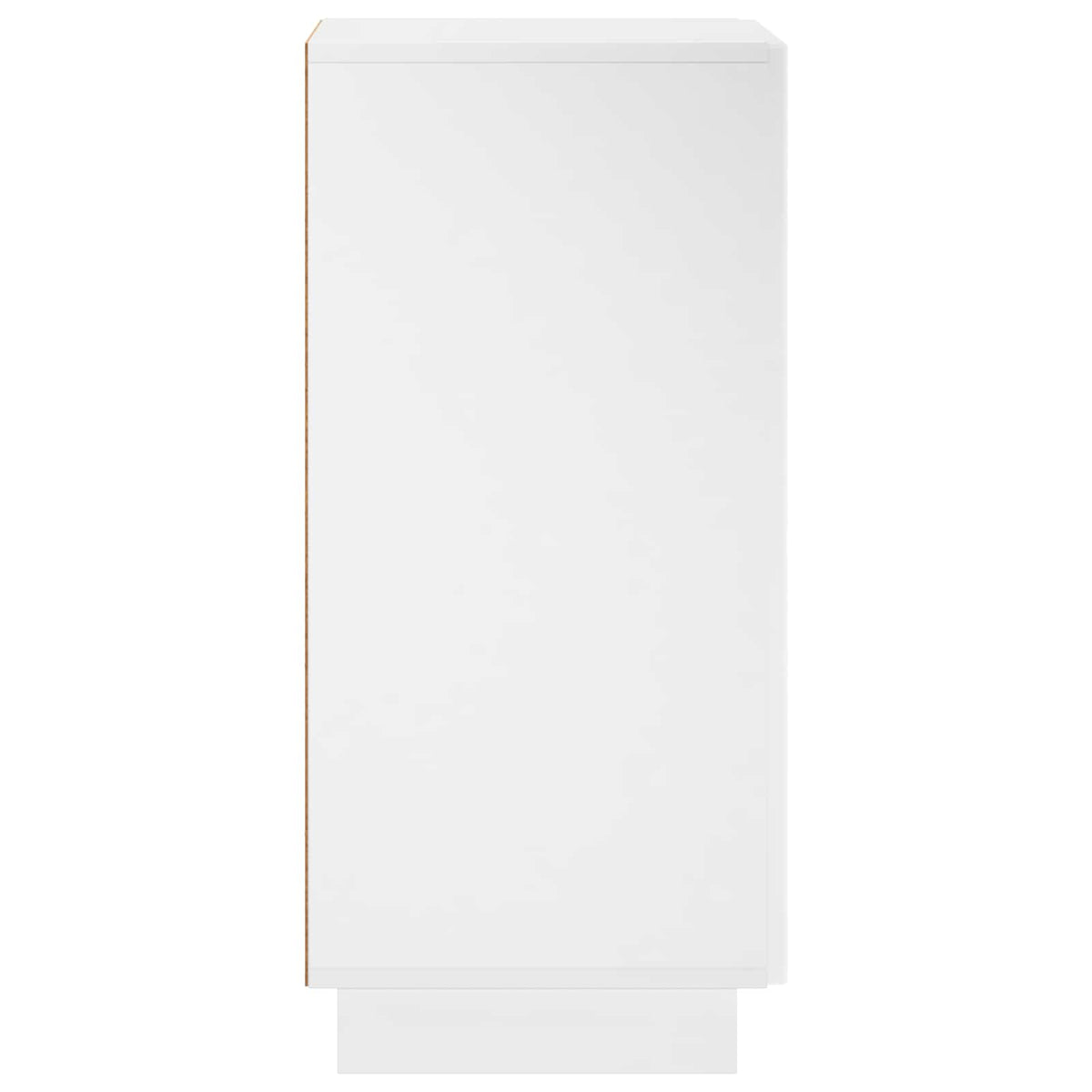 vidaXL Sideboard High Gloss White 33.5 x 34.5 x 75 cm Engineered Wood 5