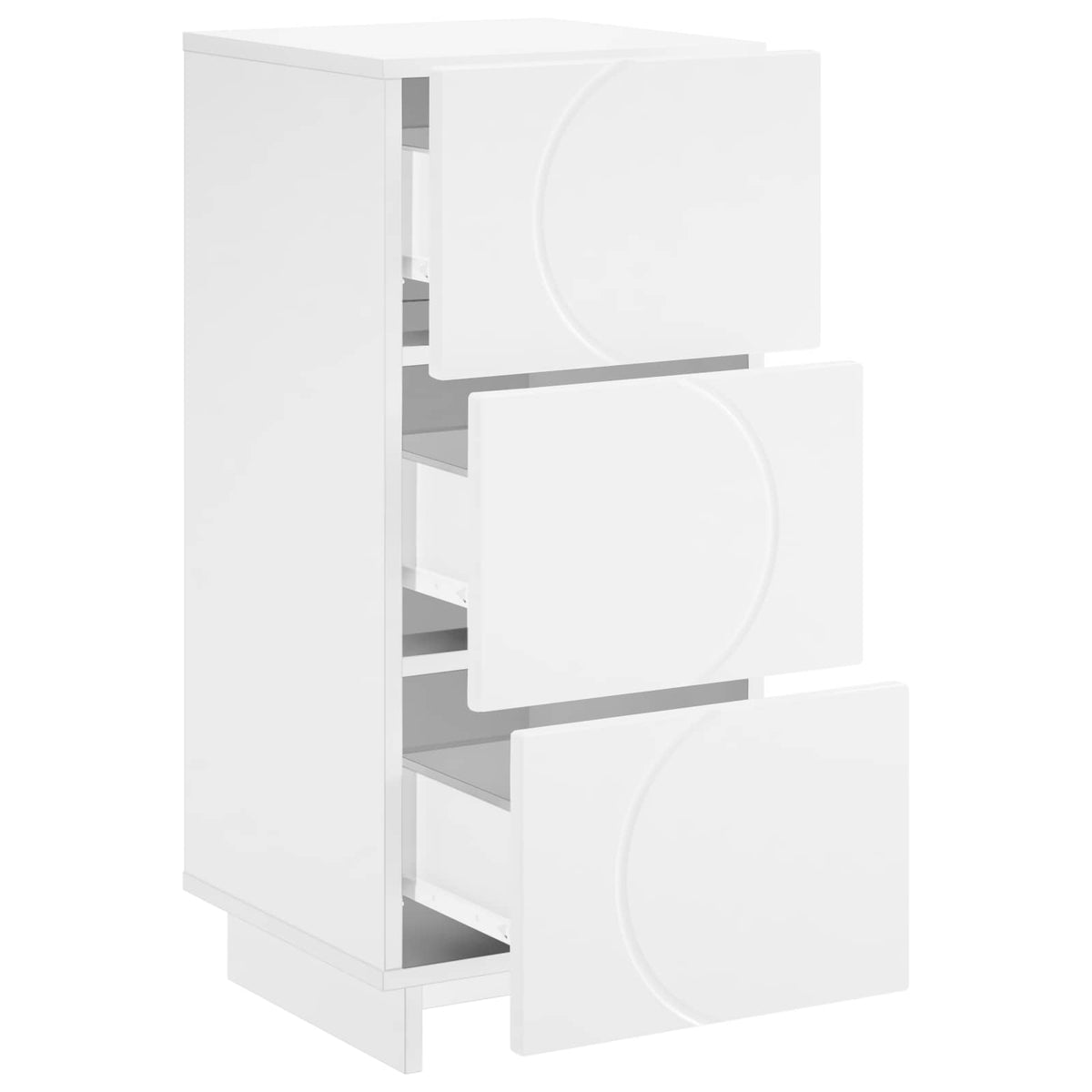 vidaXL Sideboard White 33.5 x 34.5 x 75 cm Engineered Wood 3