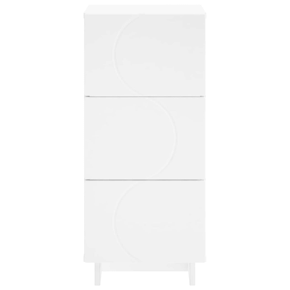 vidaXL Sideboard White 33.5 x 34.5 x 75 cm Engineered Wood 4