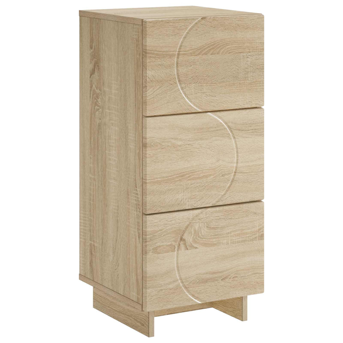 vidaXL Sideboard Sonoma Oak 33.5 x 34.5 x 75 cm Engineered Wood 2