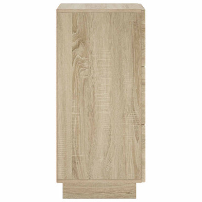 vidaXL Sideboard Sonoma Oak 33.5 x 34.5 x 75 cm Engineered Wood 5