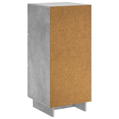 vidaXL Sideboard Concrete Grey 33.5 x 34.5 x 75 cm Engineered Wood 6