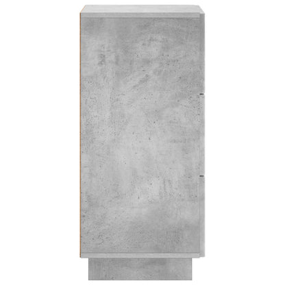 vidaXL Sideboard Concrete Grey 33.5 x 34.5 x 75 cm Engineered Wood 5