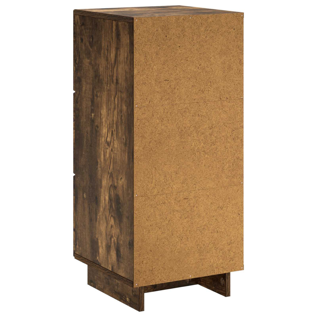 vidaXL Sideboard Smoked Oak 33.5 x 34.5 x 75 cm Engineered Wood 6