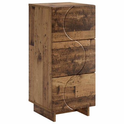 vidaXL Sideboard Old Wood 33.5 x 34.5 x 75 cm Engineered Wood 2